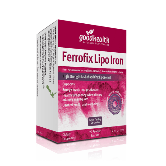 Good Health Ferrofix Lipo Iron - Energy & Pregnancy 20s