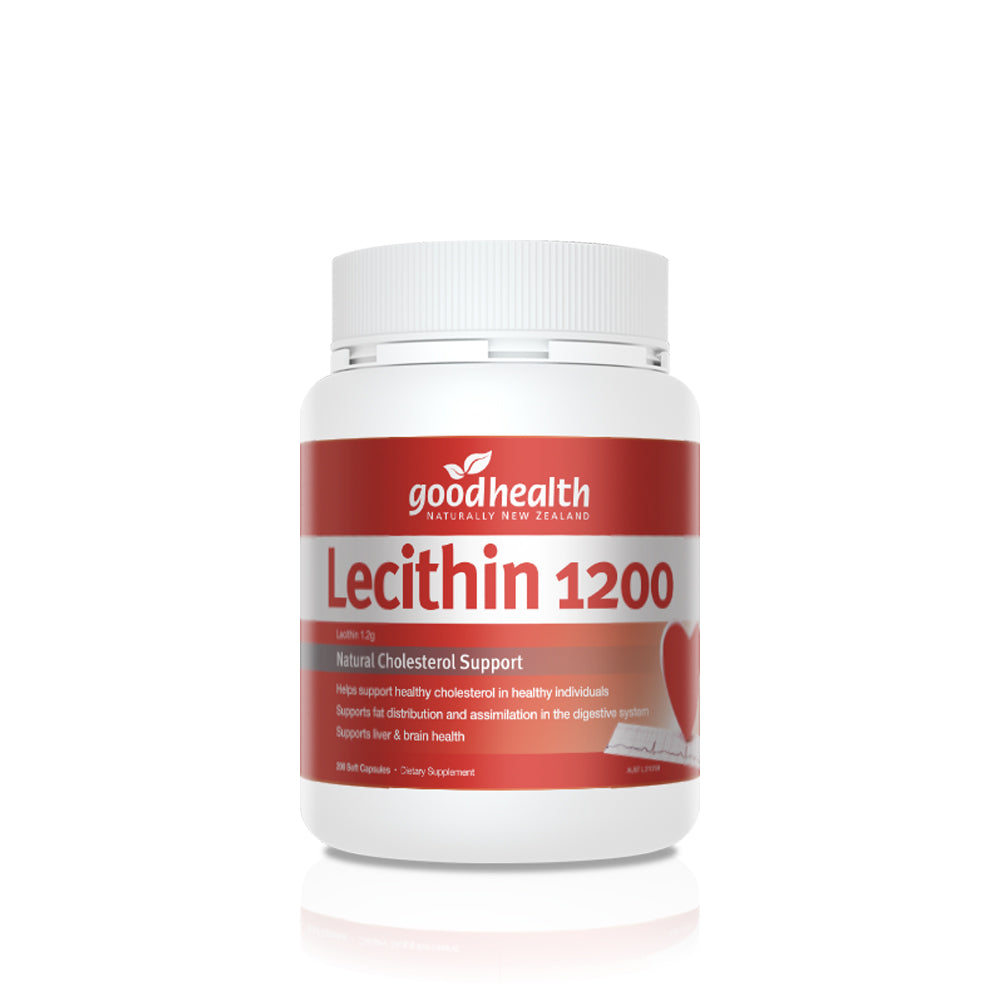 Good Health Lecithin 1200 200 Capsules