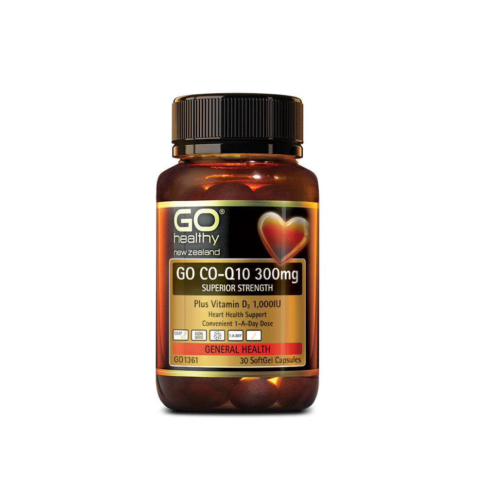 Go Healthy Go CoQ10 300mg 60 Capsules