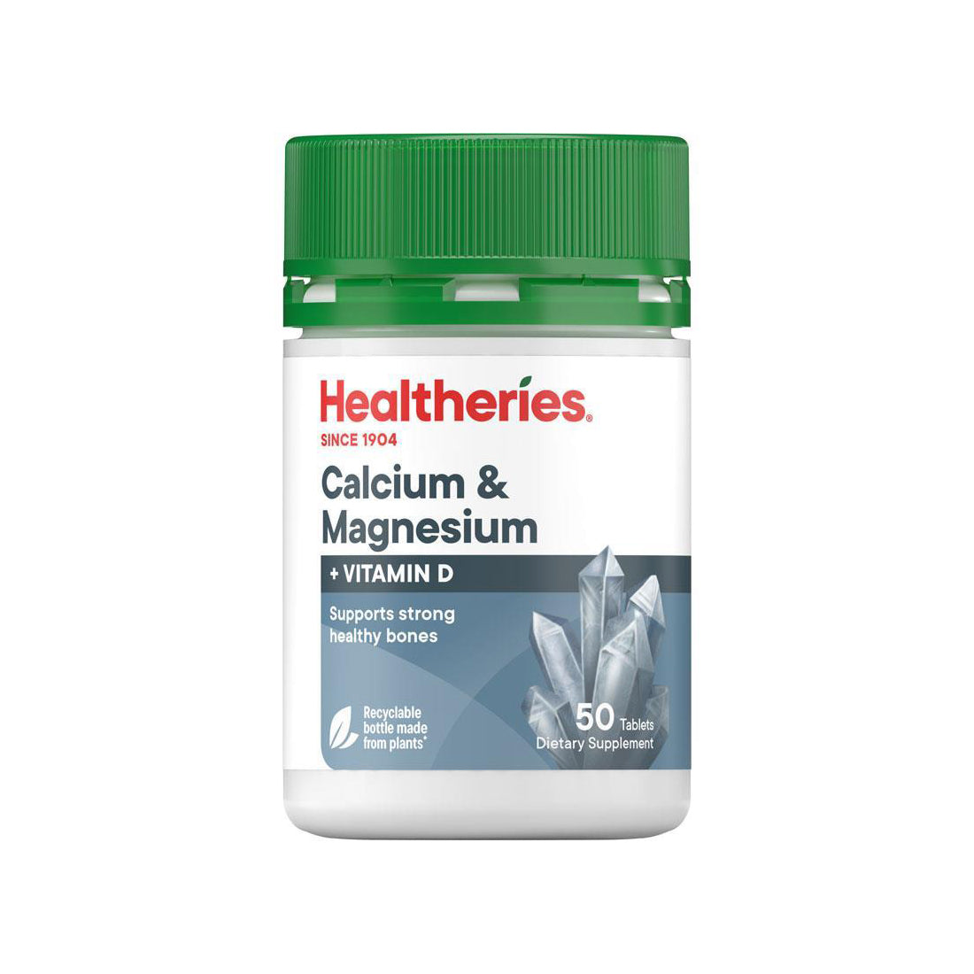 Healtheries Calcium + Magnesium with Vit D 50T
