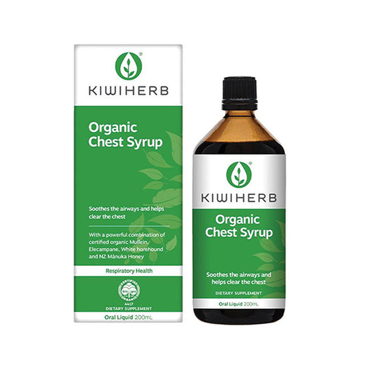 Kiwiherb Herbal Organic Chest Syrup 200ml