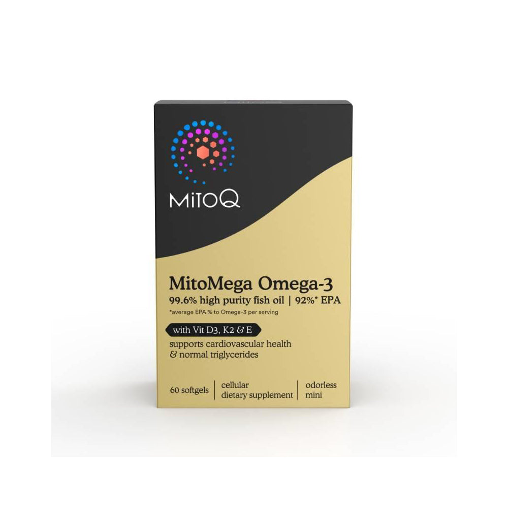 MitoQ MitoMega Omega-3 60 Softgel Capsules