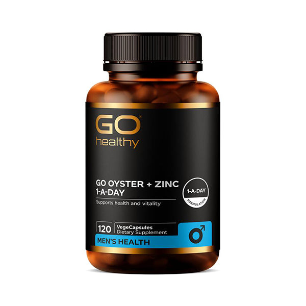 GO Healthy Go Oyster & Zinc 120 VegeCapsules