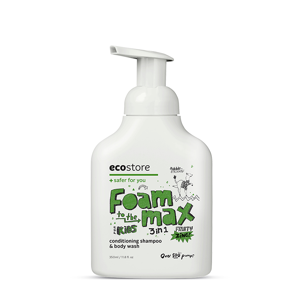 Eco Store Foam to the Max Conditioning Shampoo & Baby Wash Mixed Fruit scent 350ml