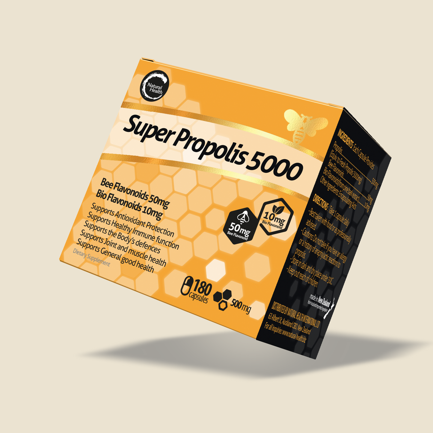 Natural Health Super propolis 5000 180c