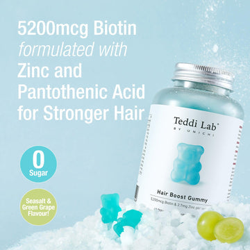 Unichi Hair Boost Gummy 60 gummies