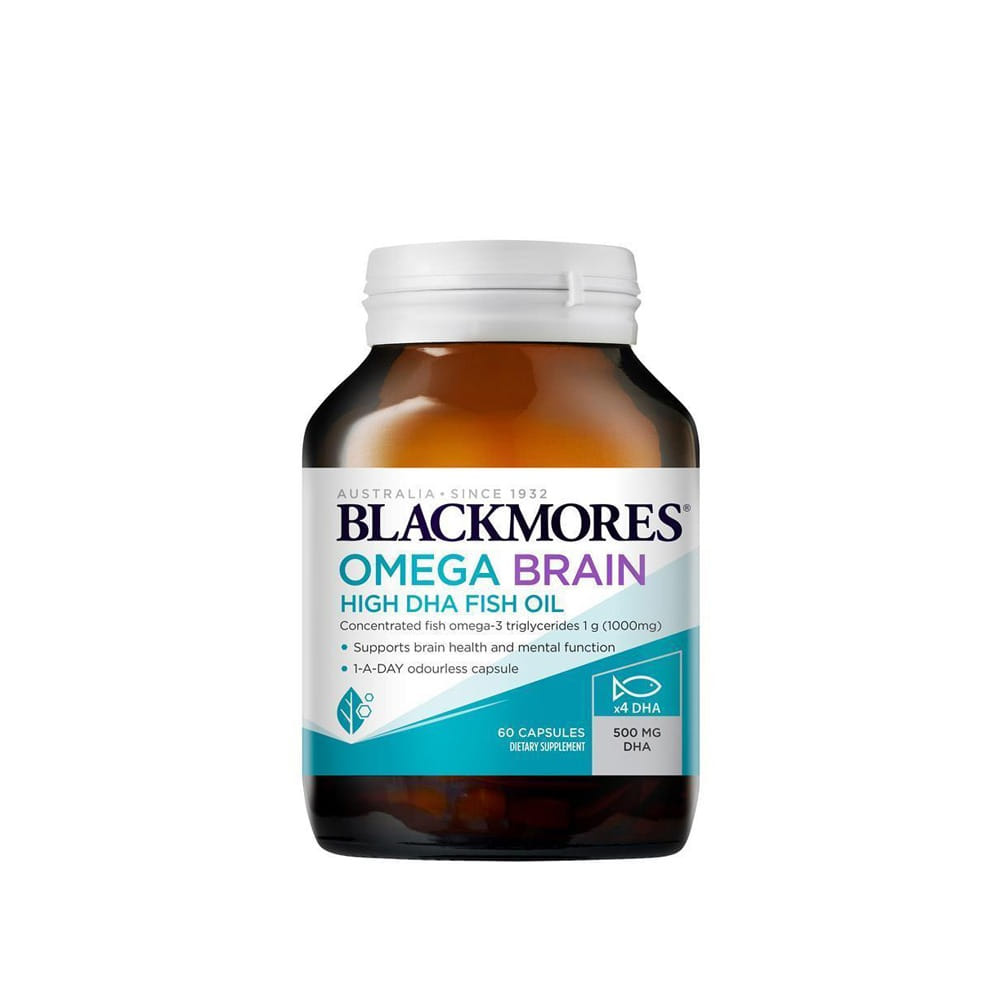 Blackmores Omega Brain High DHA 鱼油 60 C