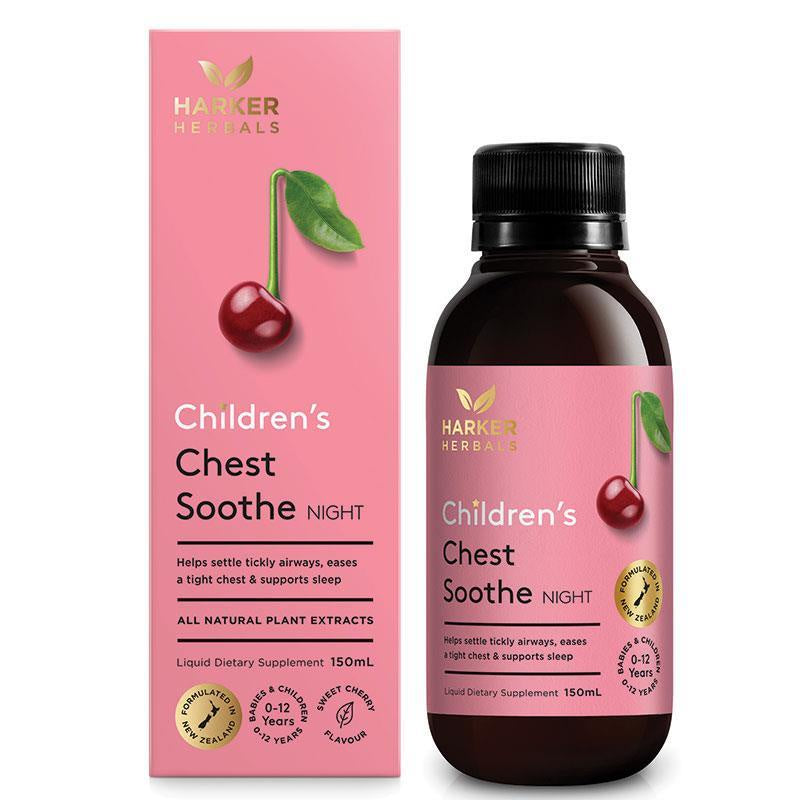 Harker Herbals Childrens Chest Soothe Night 150ml