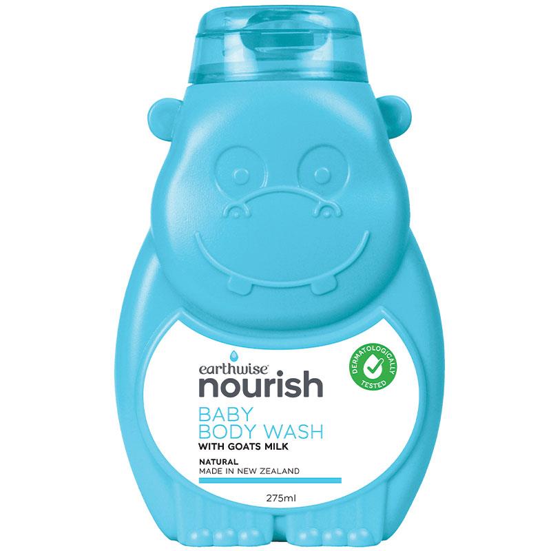 Earthwise Hippo Baby Body Wash 275ml