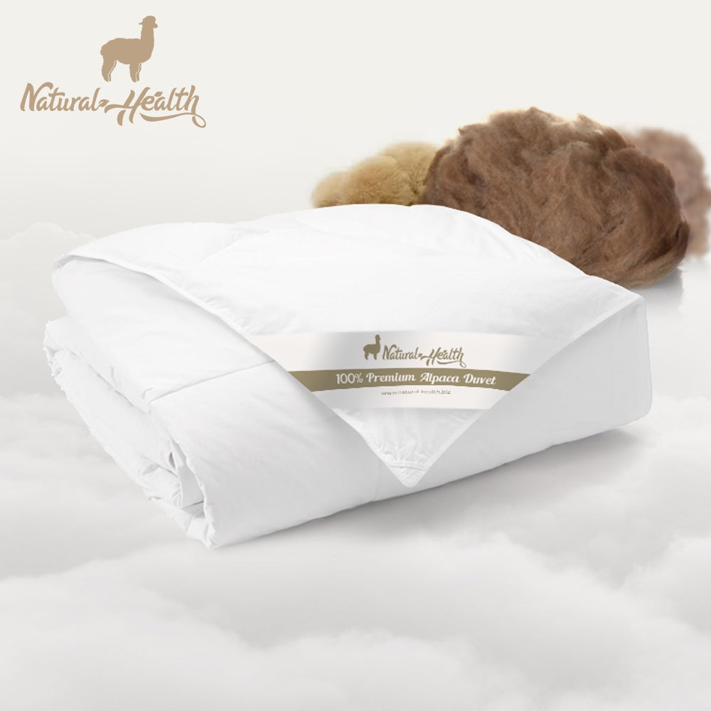Natural Health Alpaca Duvet 350gsm King 220X240