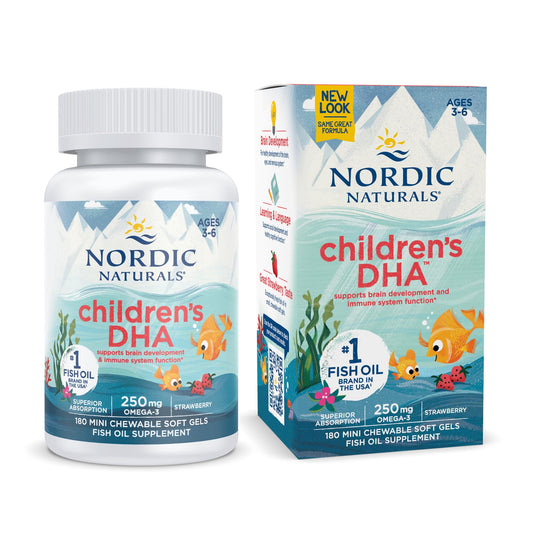 Nordic Naturals 儿童 DHA 180 粒