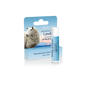 A product image featuring Alpine Silk organic lanolin nourishing lip balm with SPF15 protection, packaged in a blue and white tube with a sheep graphic and product information.