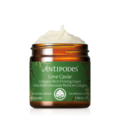 Antipodes lime caviar collagen rich firming cream 60ml