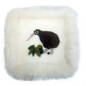 Auskin High Wool Cushion Square - Kiwi  40cm X 40cm