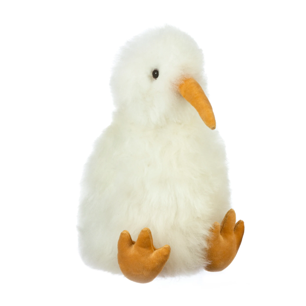 Auskin_alpca toy_kiwi_15cm Ivory