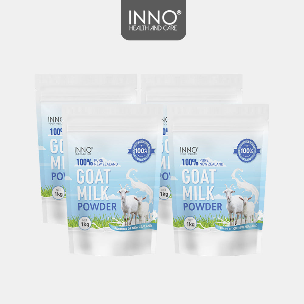 Inno Health and Care Goat's Milk Powder 100% 1kg 4 sets