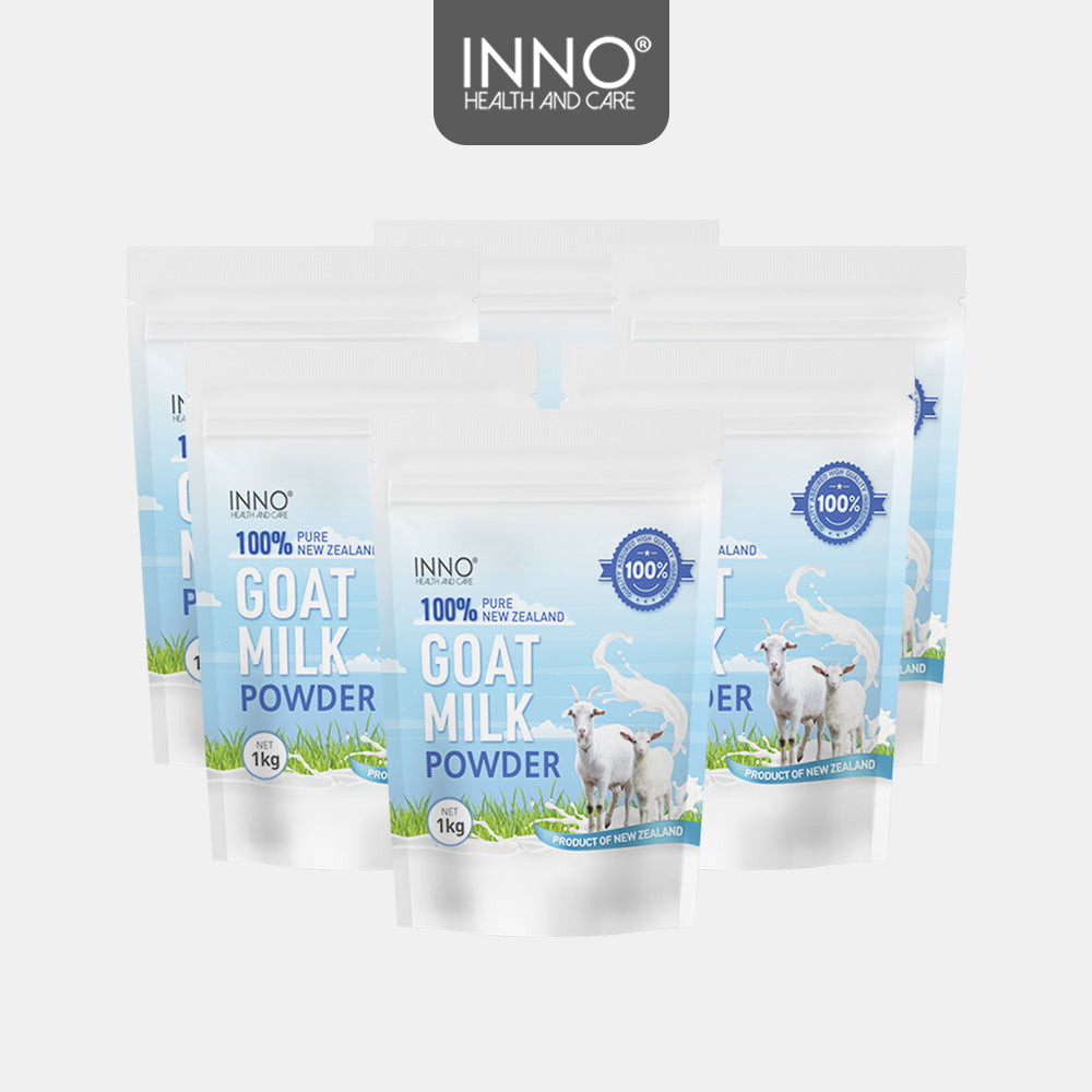 Inno Health and Care Goat's Milk Powder 100% 1kg 6 sets