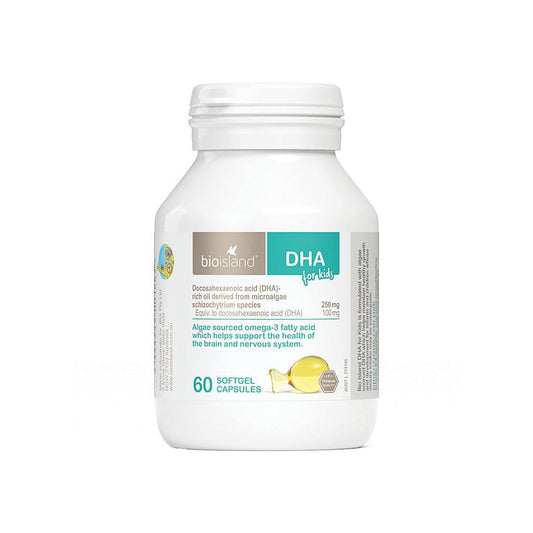 Bio Island DHA Kids 60 Capsules