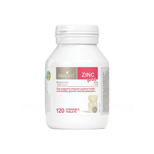 Bio Island Zinc 120 Chewable Tablets
