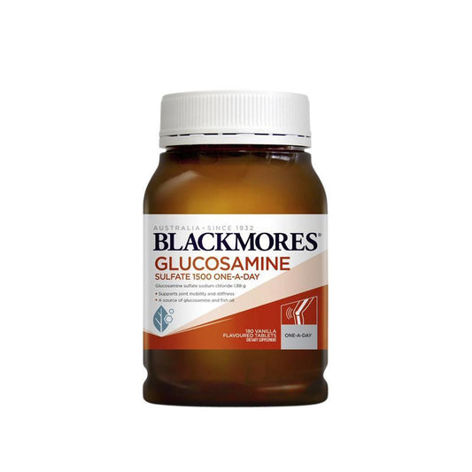 Blackmores 氨基葡萄糖硫酸盐 1500 毫克，一天一粒，180 片
