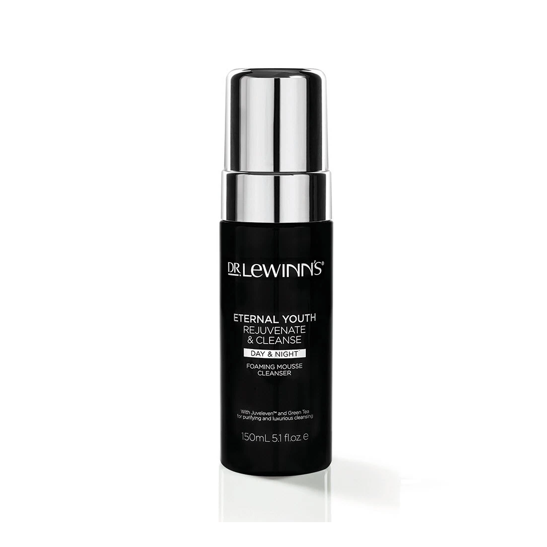 Dr. Lewinn's Eternal Youth skincare bottle on a white background