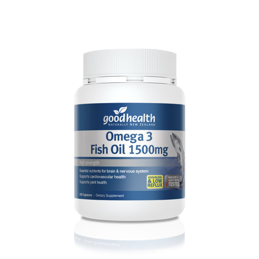Good Health Omega 3 Fish Oil 1500mg 400 Capsules