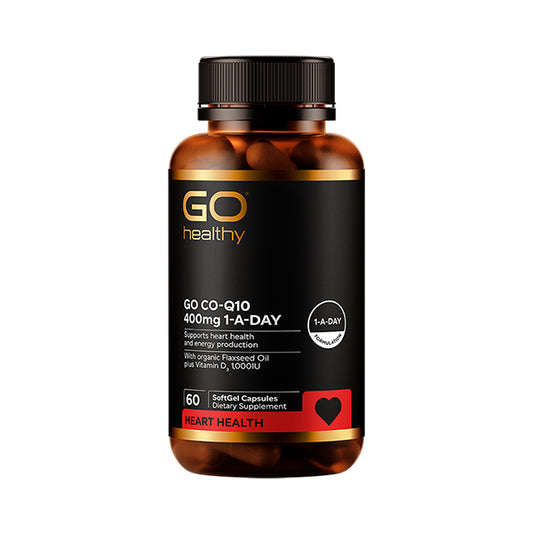 GO Healthy Co-Q10 400mg One-A-Day 60 Capsules