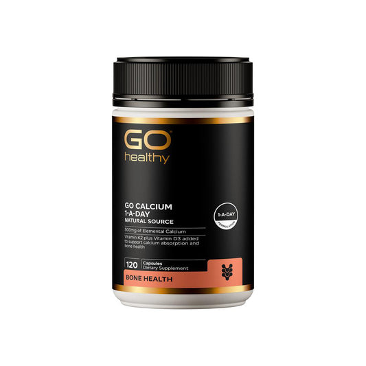 GO Healthy Go Calcium 1-A-Day 120 Capsules