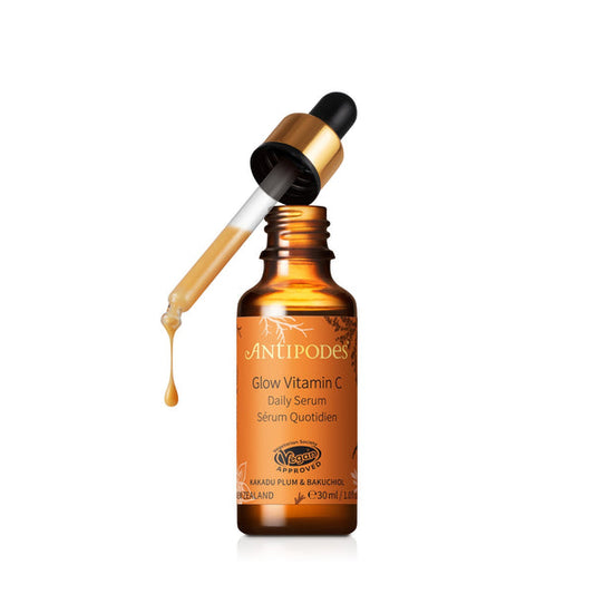 Antipodes Glow Vitamin C Daily Serum With Plant Hyaluronic Acid 30ml