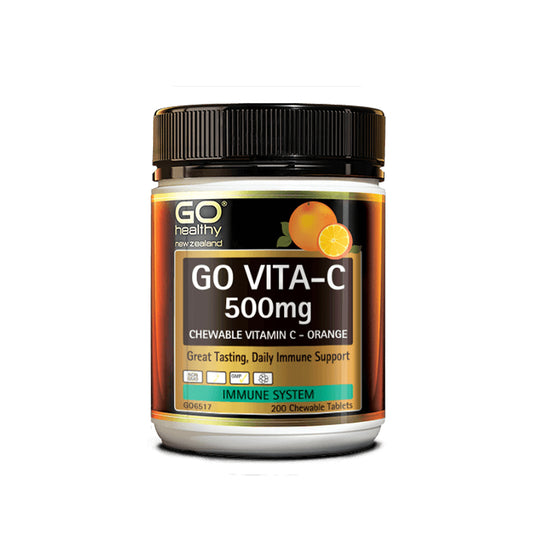 Go Healthy Go Vita-C 500mg Orange 200t