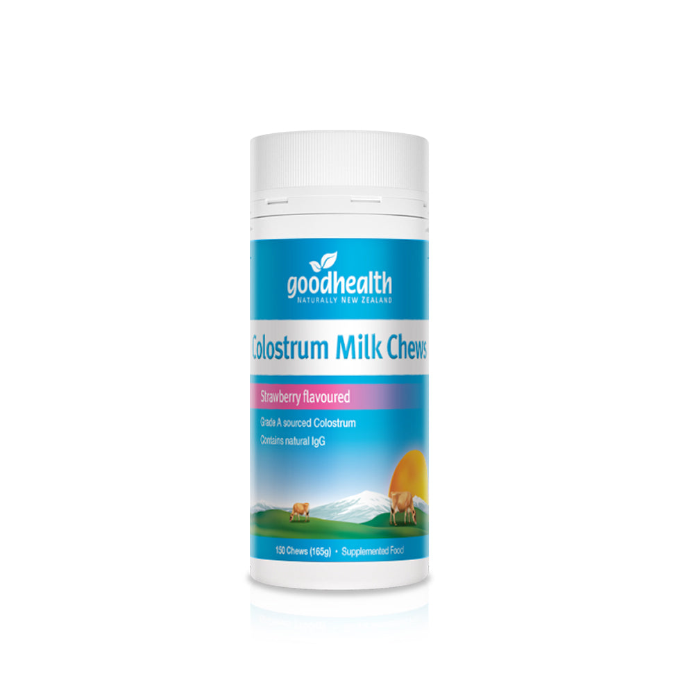 Good Health Colostrum Chewable Strawberry 150 Tablets