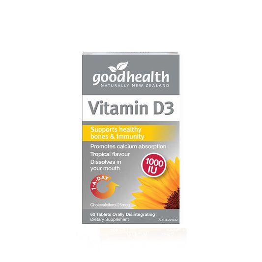Good Health Vitamin D3 1000IU 120 Tablets