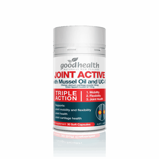 Good Health Joint Active with Mussel Oil and UC-ii 30c