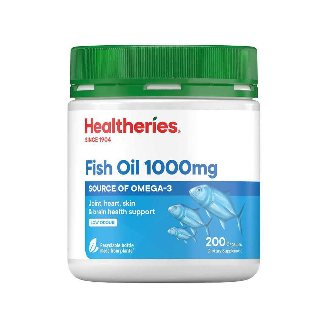 Healtheries Fish Oil 1000mg 200 C