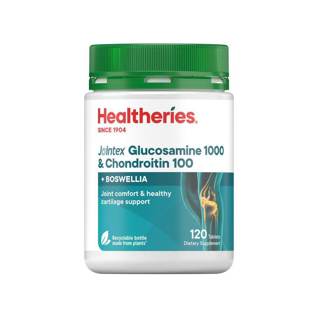 Healtheries Jointex Plus Glucosamine 1000 & Chondroitin 100 120 Tablets