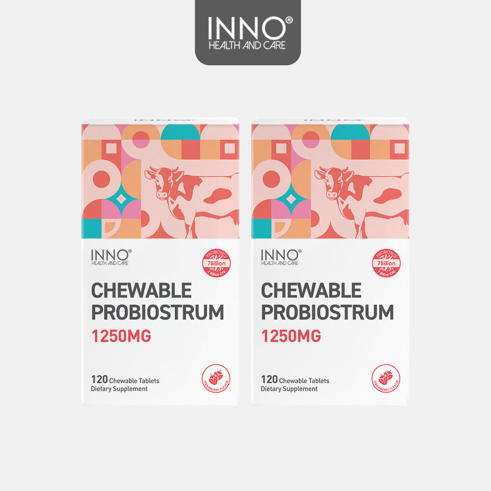 Inno Health and Care Probiostrum 120 Chewable Tablet - Strawberry 2 sets
