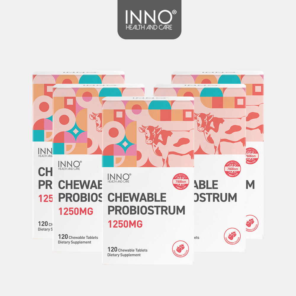 Inno Health and Care Probiostrum 120 Chewable Tablet - Strawberry 5 sets