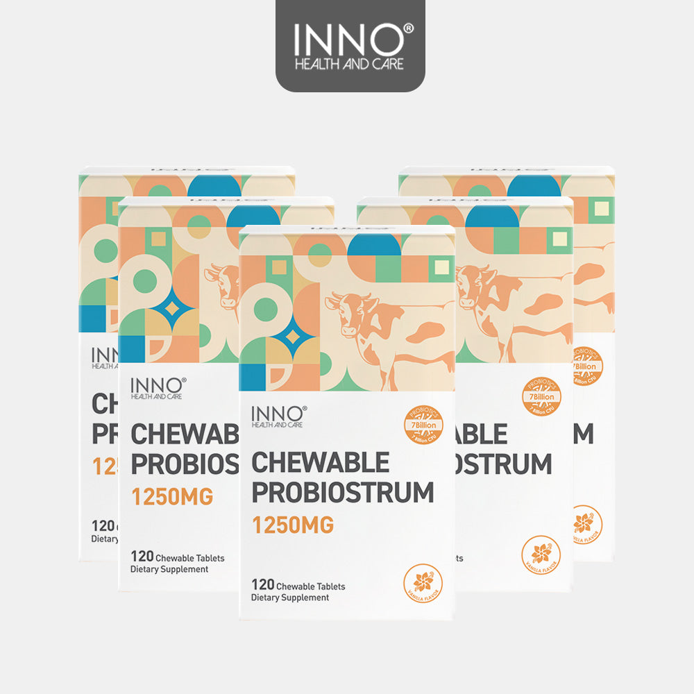 Inno Health and Care Probiostrum 120 Chewable Tablet - Vanilla 5 sets
