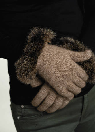 Koru Kintwear Gloves - KO56 Fur Trim Gloves
