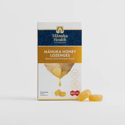 Manuka Health Manuka Honey MGO 400+ lozenges - Ginger Lemon 15ea