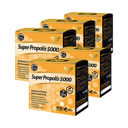 Natural Health Super propolis 5000 180c 5 sets