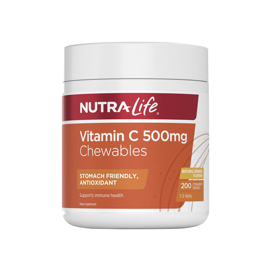 Nutra Life Vitamin C 500mg 200vc