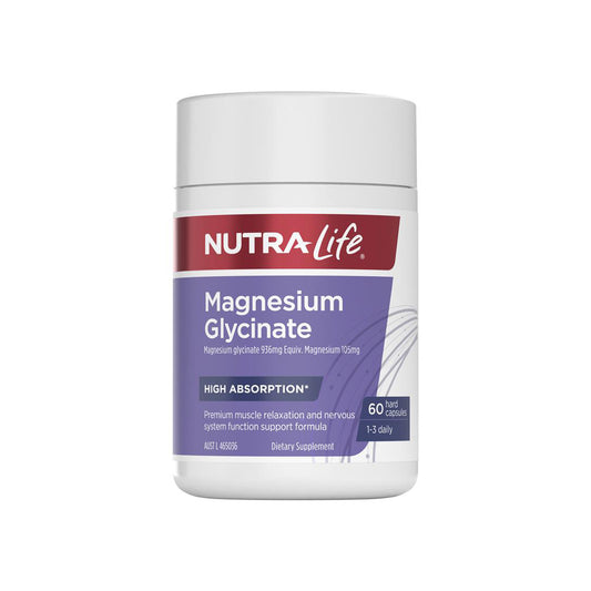 Nutra Life Magnesium Glycinate 60c