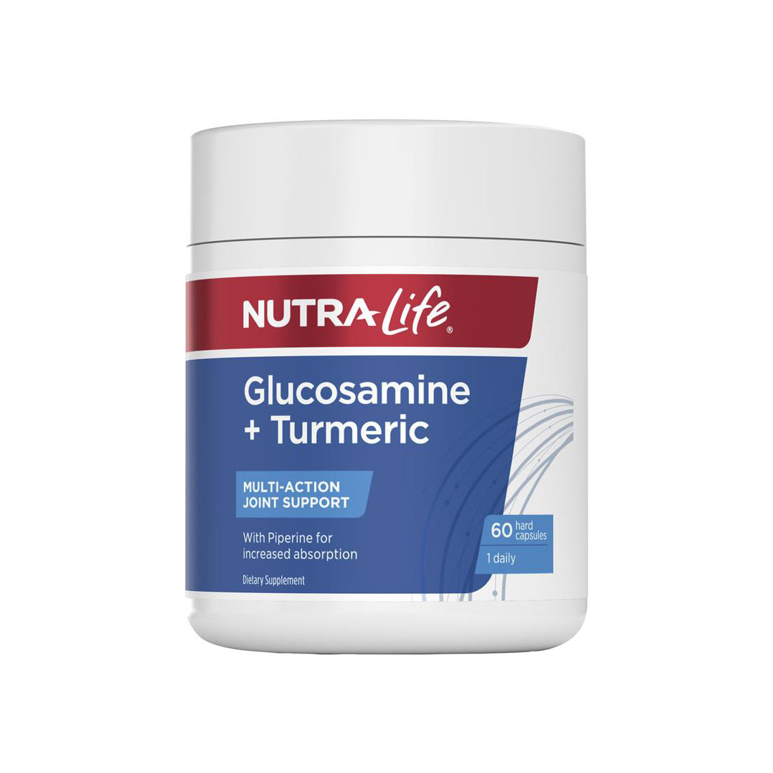 Nutralife Glucosamine + Turmeric 60c