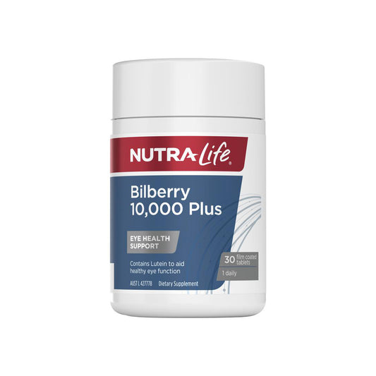 Nutralife Billberry 10000 Plus 30c