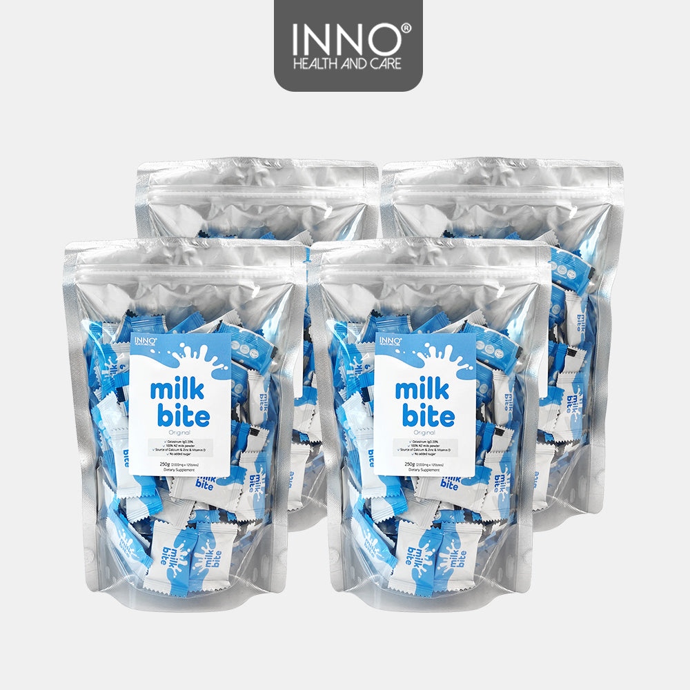 Inno Health and Care 뉴질랜드 100% 밀크 바이트 콜로스트롬 125ct (250g) 4세트
