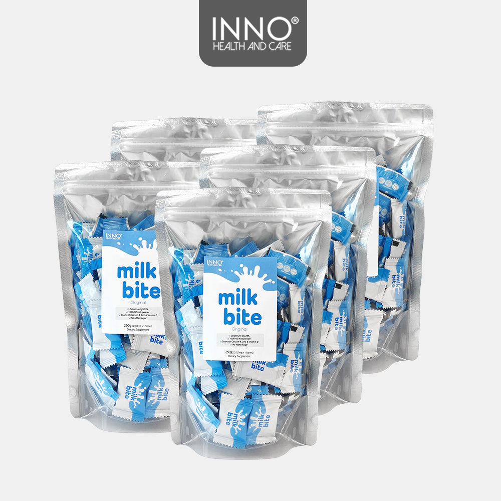 Inno Health and Care NZ 100% Milk Bite with Colostrum 125ct (250g) 5 sets