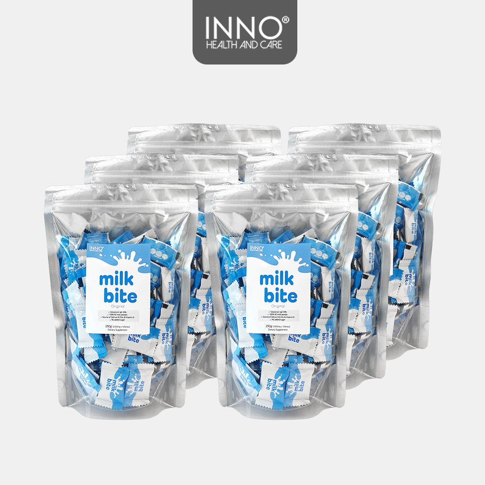 Inno Health and Care 뉴질랜드 100% 밀크 바이트 콜로스트롬 125ct (250g) 6세트