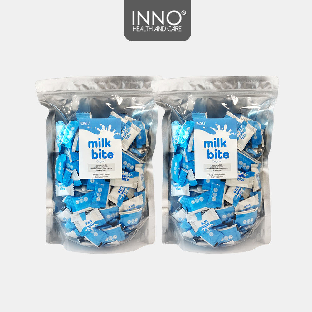 Inno Health and Care NZ 100% Milk Bite with Colostrum 250ct (500g) 2 sets