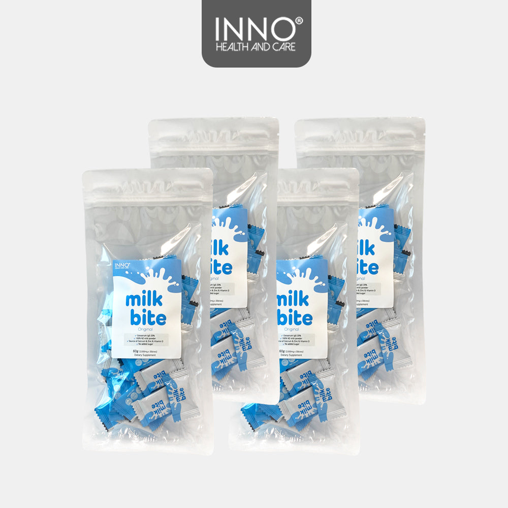 Inno Health and Care 뉴질랜드 100% 밀크 바이트 콜로스트롬 30ct (60g) 4세트